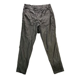 Athleta Trekkie North Jogger Pants Womens 8T Green Zip Pockets Stretch Hiking